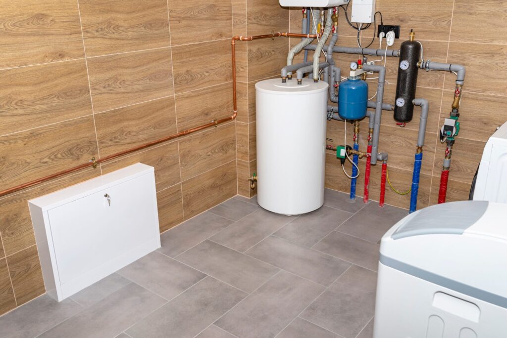 Residential water heater and plumbing system installed in Jacksonville Beach